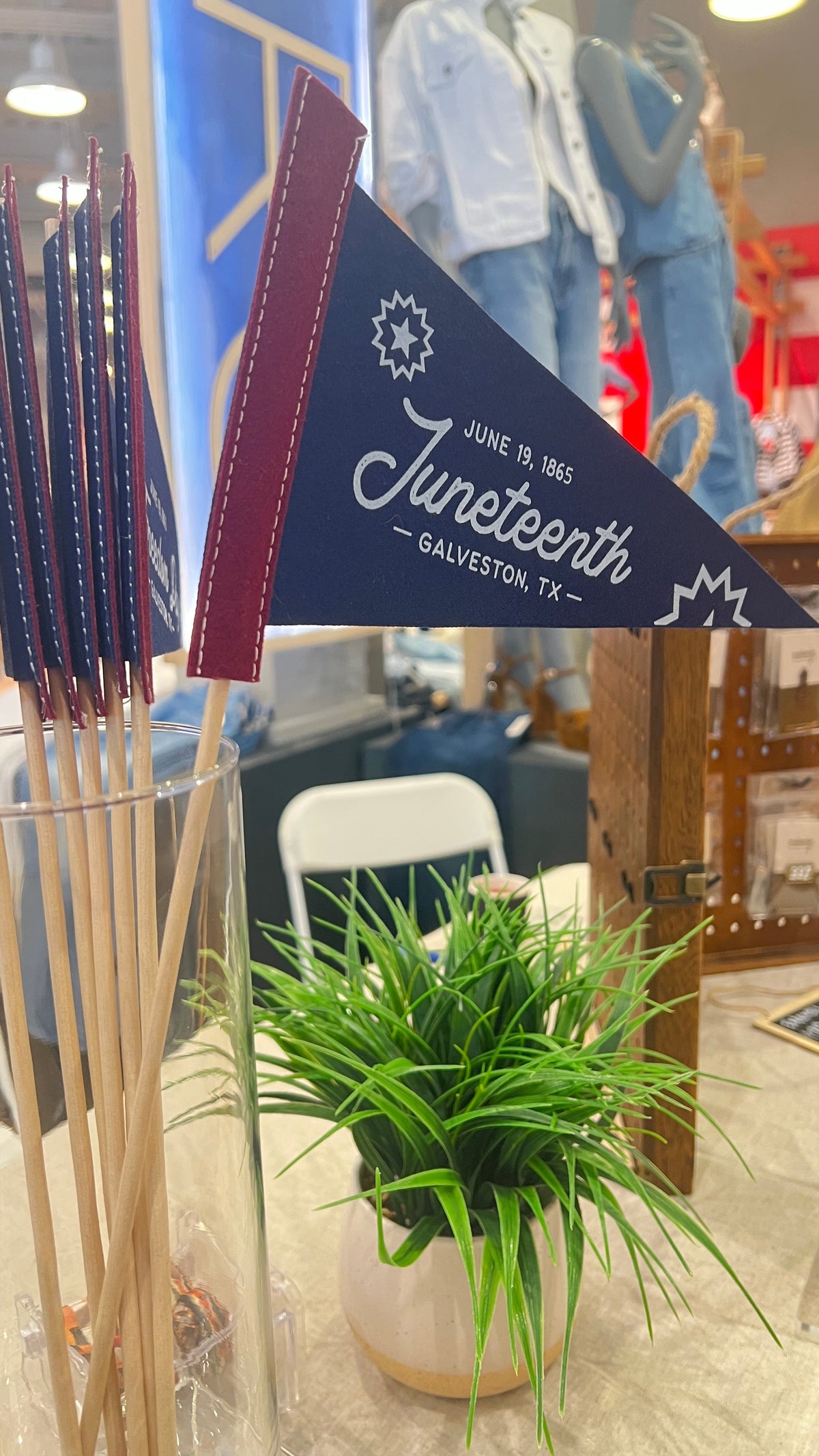 Juneteenth Pennant Flags