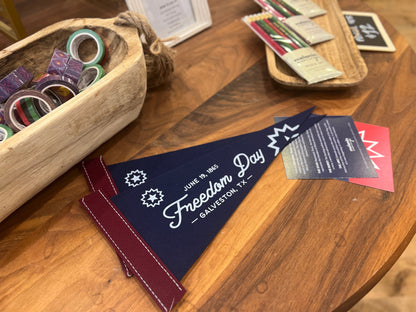 Juneteenth Pennant Flags