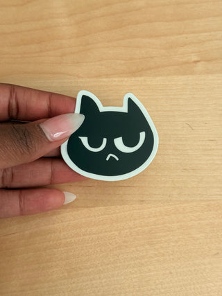 Sassy Cat Vinyl Sticker