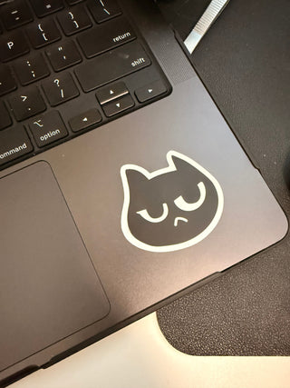 Sassy Cat Vinyl Sticker