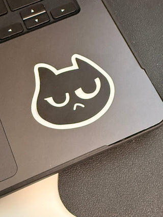 Sassy Cat Vinyl Sticker