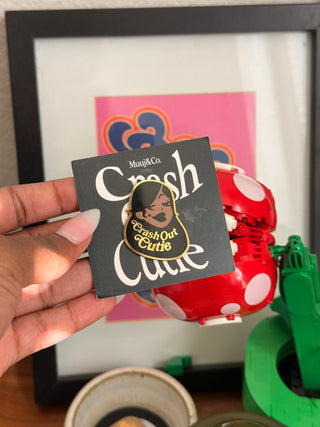 Crash Out Cutie Enamel Pin