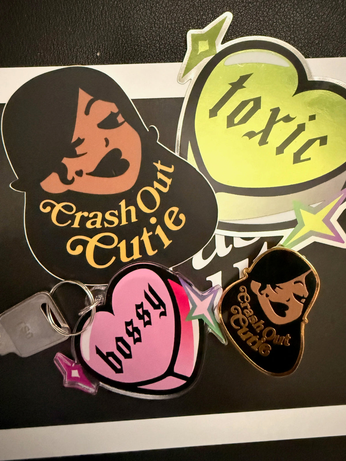 Toxic Candy Heart Sticker