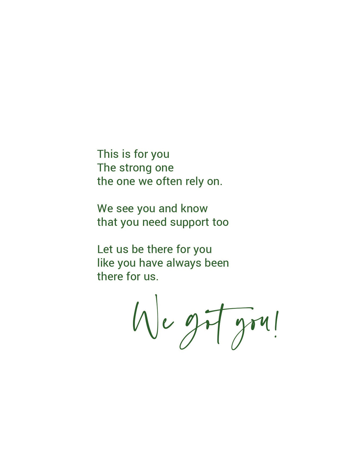 Strong Friend