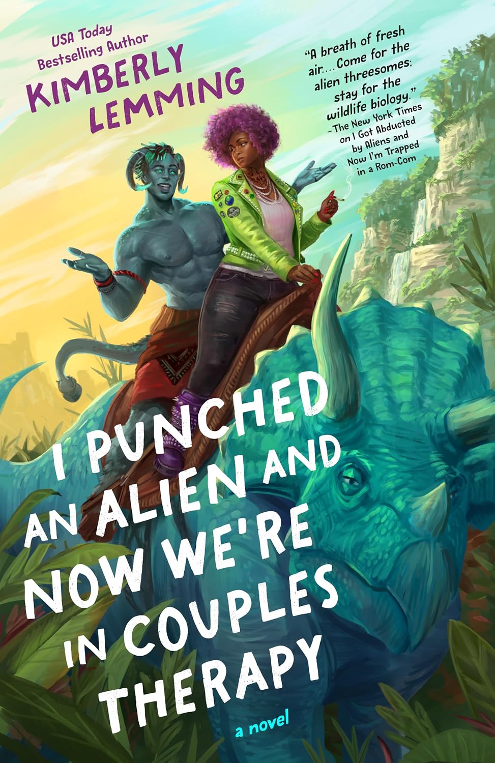 I Punched an Alien and Now We're in Couples Therapy (Cosmic Chaos, Book 2) by Kimberly Lemming (Pre-Order)
