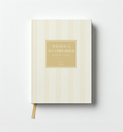 Aligned and Accomplished - Productivity Planner
