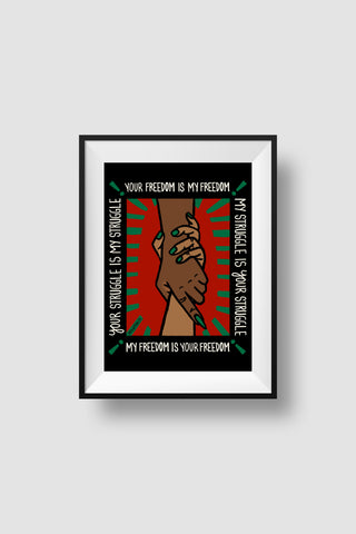 Your Freedom, My Freedom Poster