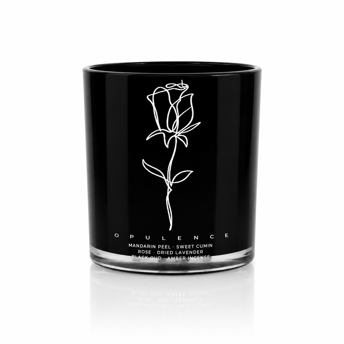 AN OPULENCE CANDLE