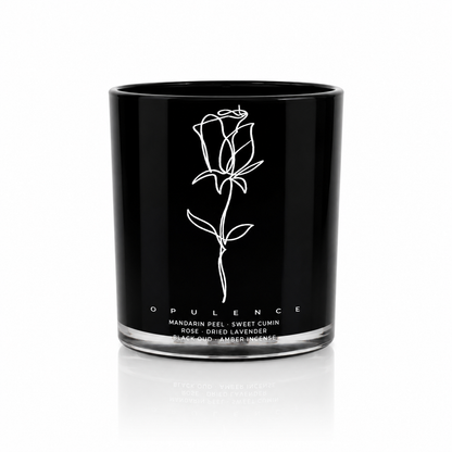 AN OPULENCE CANDLE