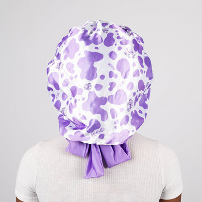 Tie Bonnet | Purple Cow