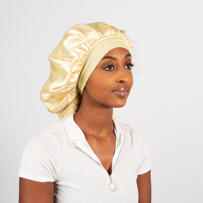 Tie Bonnet | Banana Milk
