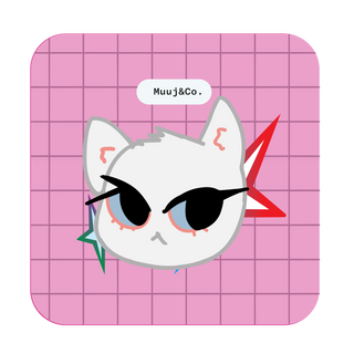 Spoiled Kitty Acrylic Pin