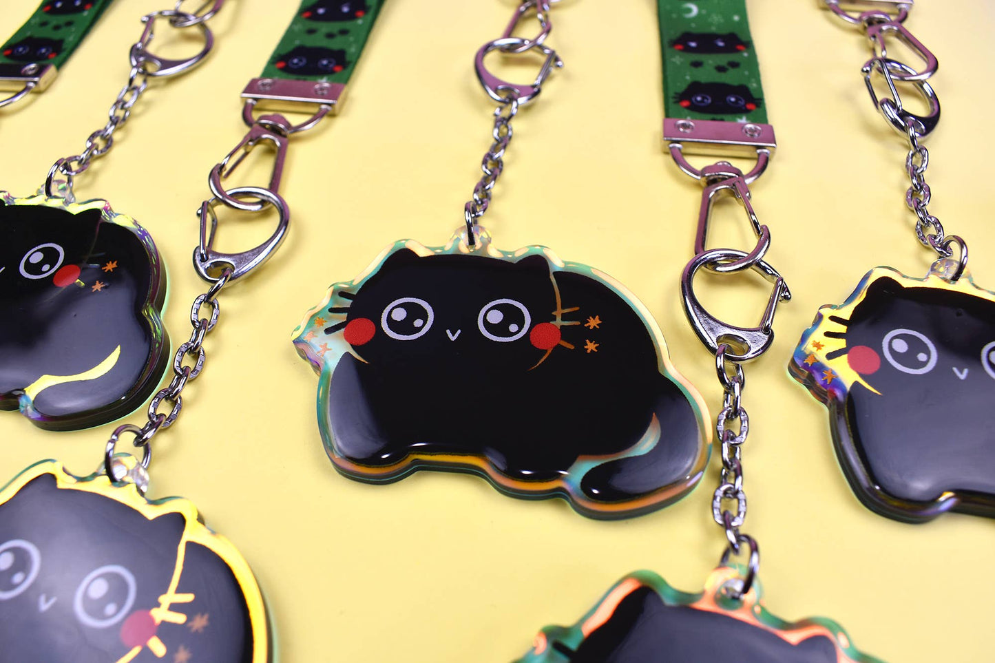 “Cats!” Keychain