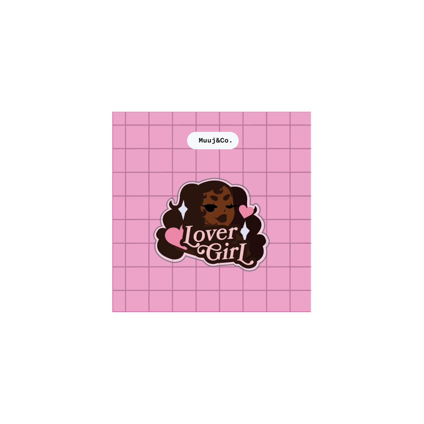 “Lover Girl” Acrylic Pin (Pre-Order)