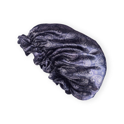 Classic Bonnet (Kid) | Black Paisley
