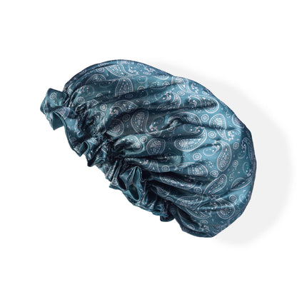 Classic Bonnet (Kid) | Green Paisley