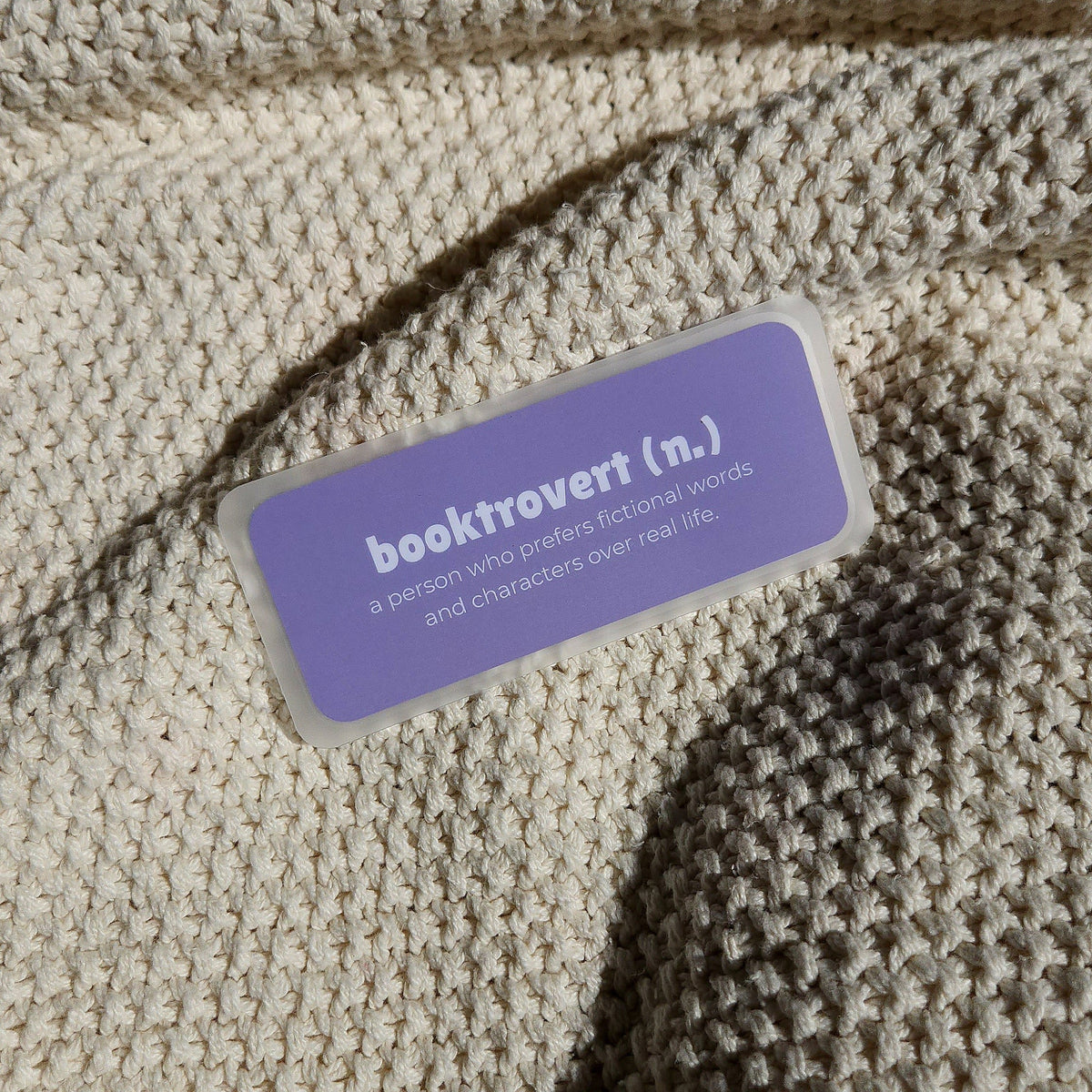 Booktrovert Bookmark