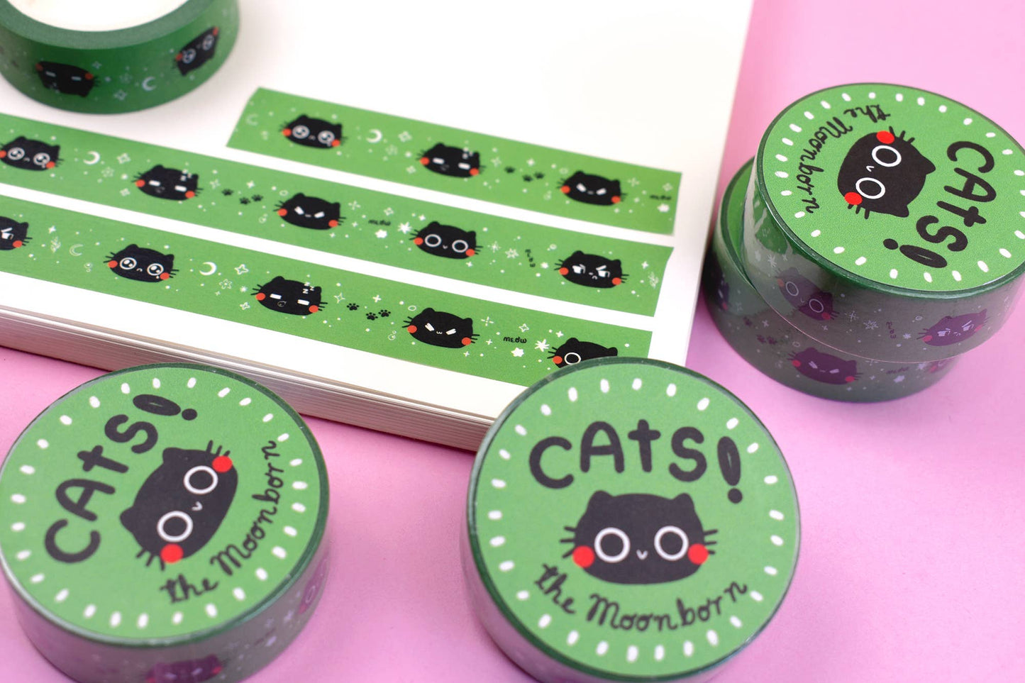 “Cats!” Washi Tape