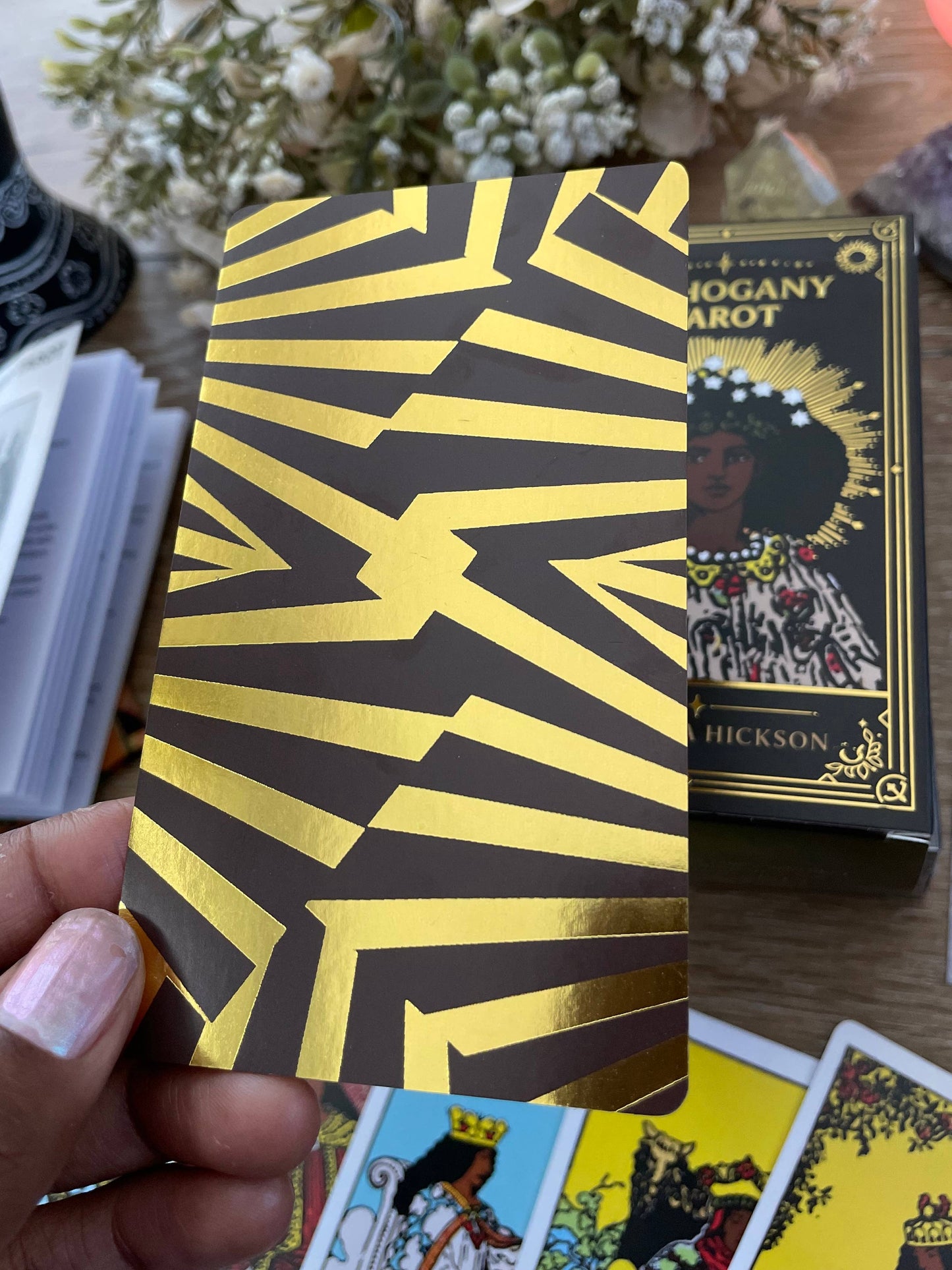 Mahogany Tarot Deck | Black Tarot | African American Tarot (Pre-Order)