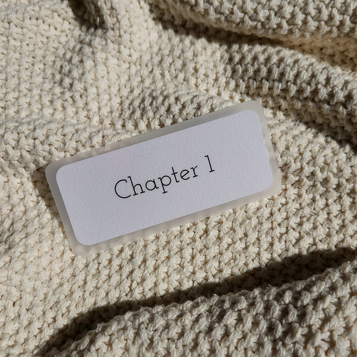 Chapter 1 The End. Bookmark