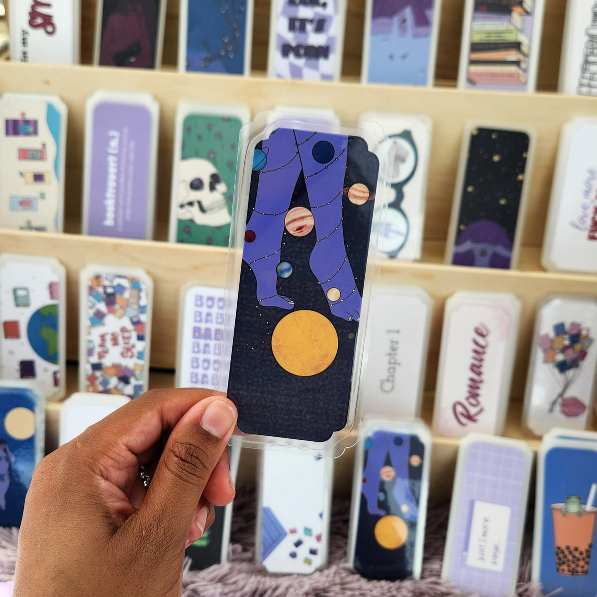 The Galaxy At Her Feet Bookmark