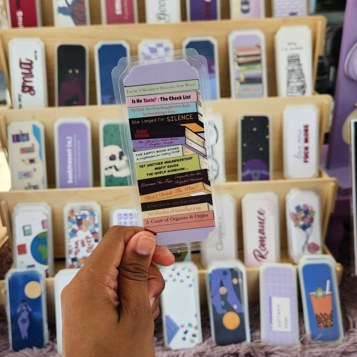 Her Bookshelf Bookmark