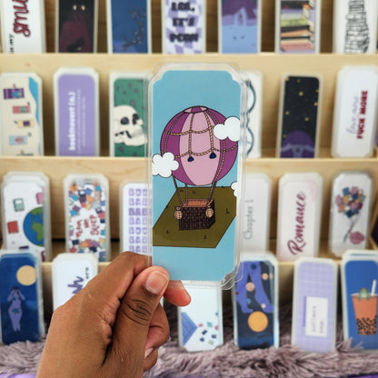 Hot Air Balloon Bookmark