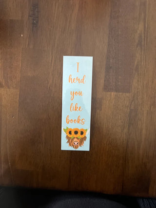 "Highland Cow" Bookmark