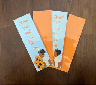 "Sunflower Girl" Bookmark