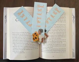 "Sunflower Girl" Bookmark