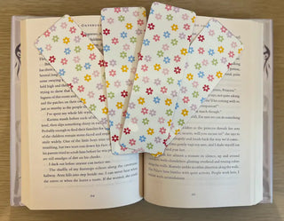 "Colorful Floral" Bookmark