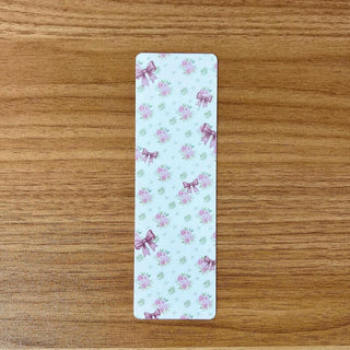 "Floral Bow" Bookmark