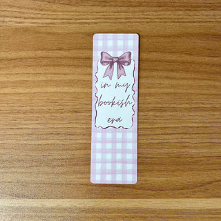 Pink Coquette "In My Bookish Era" Bookmark