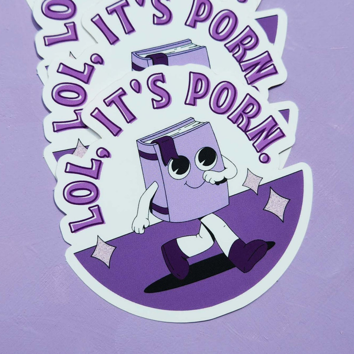 LOL It's Porn Dye Cut Sticker
