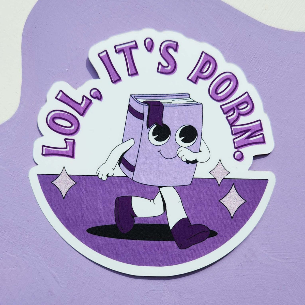 LOL It's Porn Dye Cut Sticker
