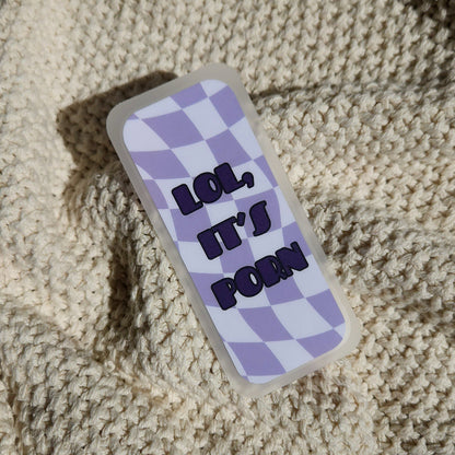 Lol, It's Porn. Bookmark