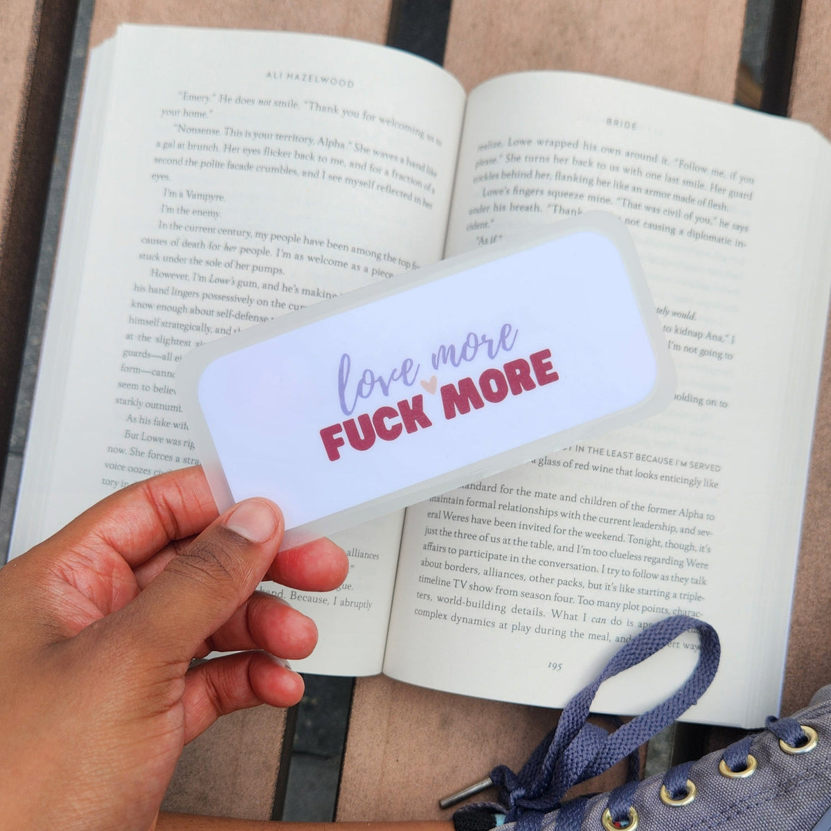 Love More Fuck More Bookmark