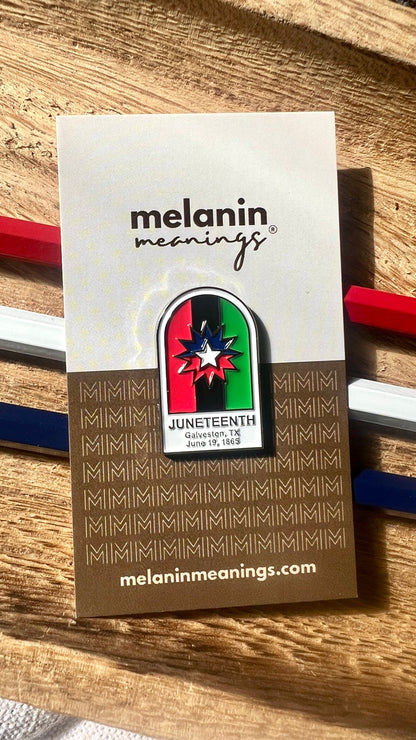 Juneteenth Freedom Celebration Pin