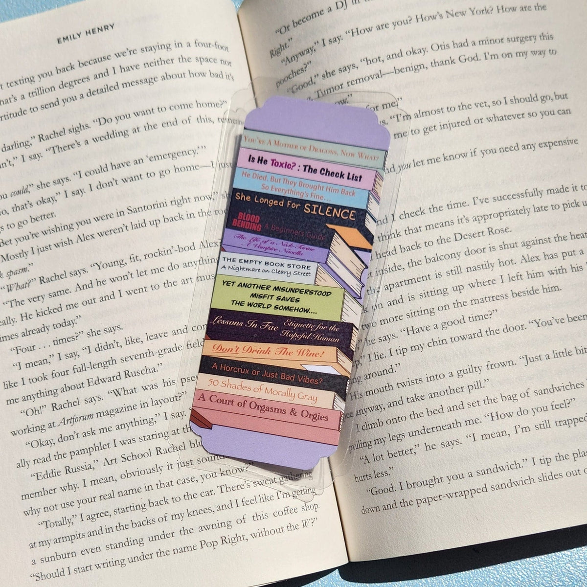 Her Bookshelf Bookmark