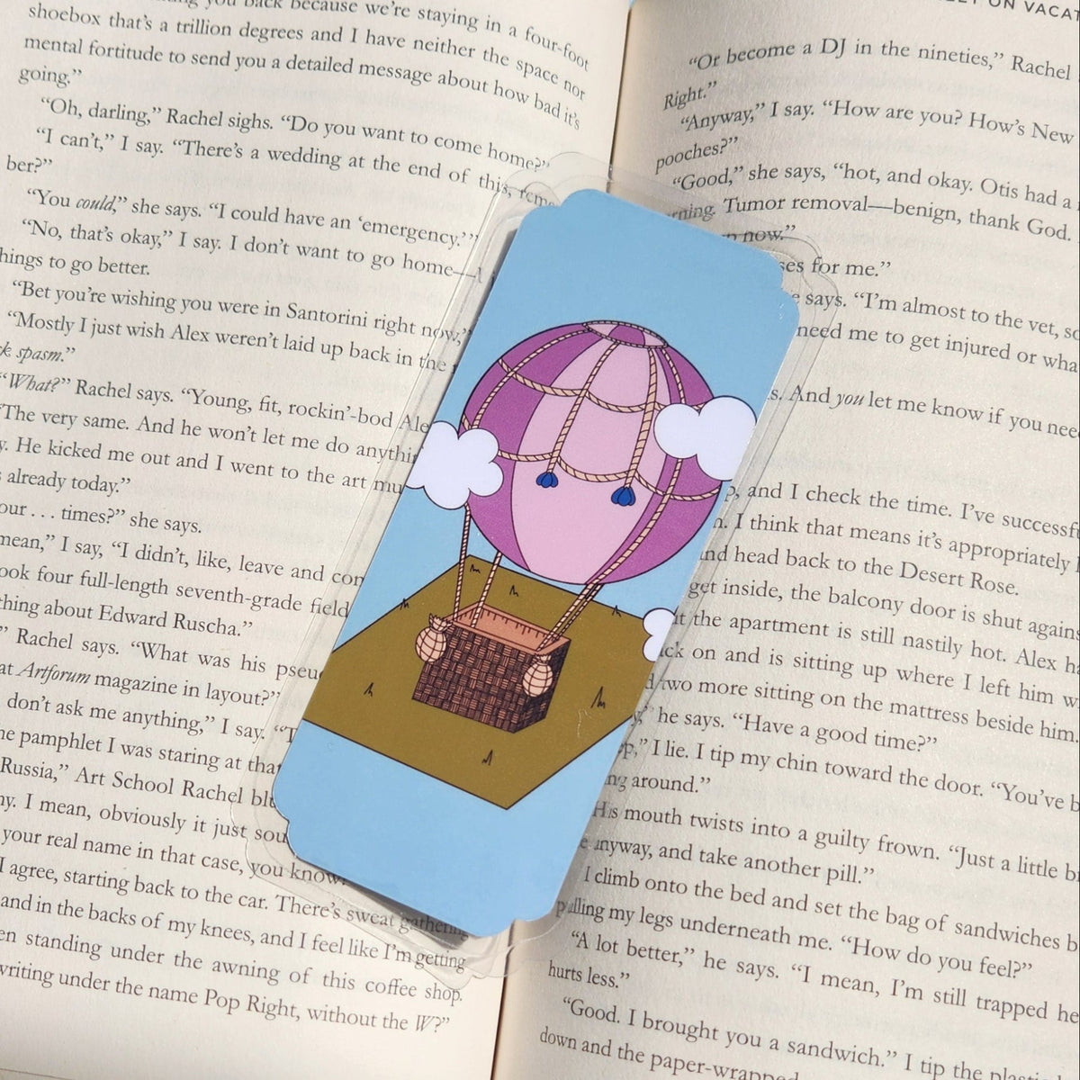 Hot Air Balloon Bookmark
