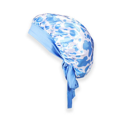 Tie Bonnet | Blue Cow