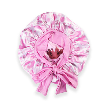 Tie Bonnet | Pink Cow