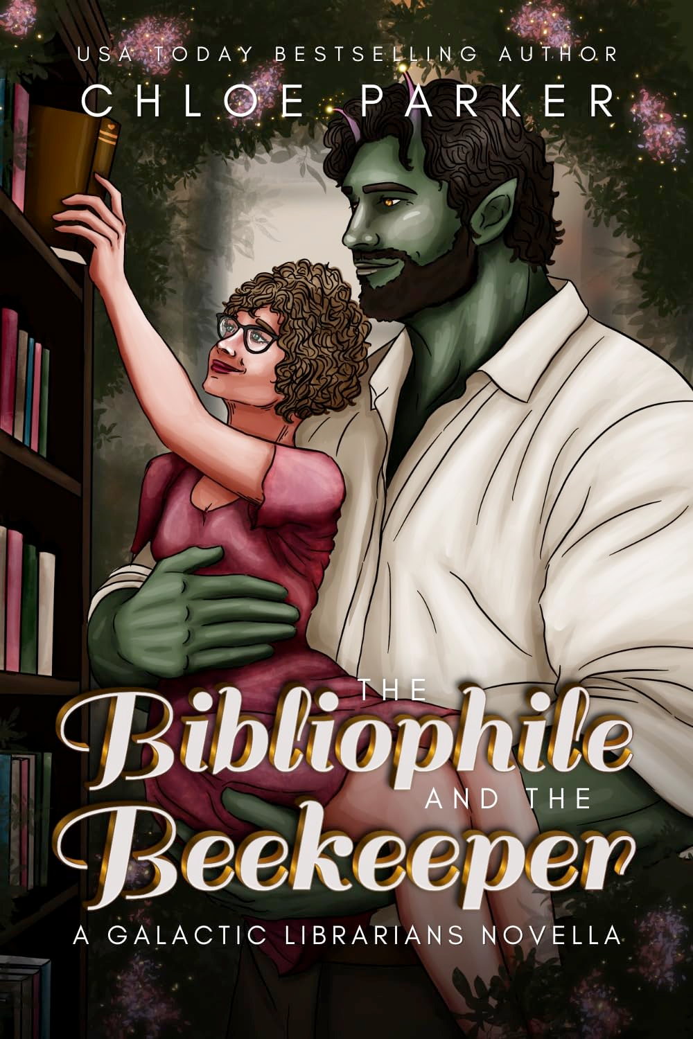 The Bibliophile and the Beekeeper (A Galactic Librarians Novella) by Chloe Parker (Review)